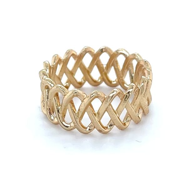 Open Weave Band 14k Image 2 Minor Jewelry Inc. Nashville, TN