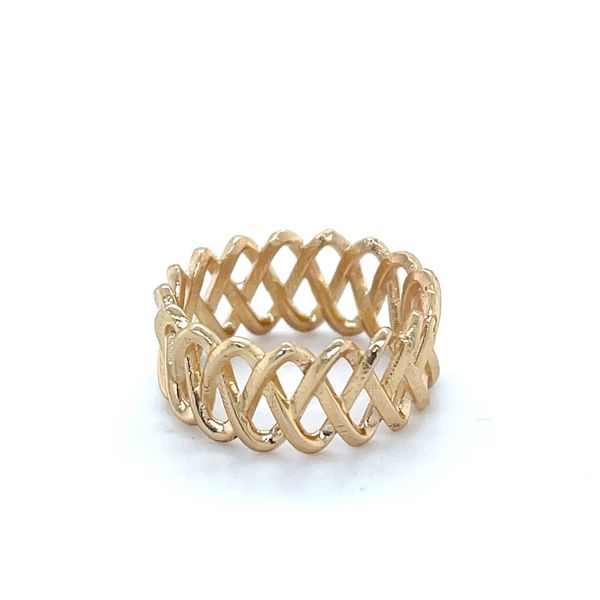 Open Weave Band 14k Image 3 Minor Jewelry Inc. Nashville, TN