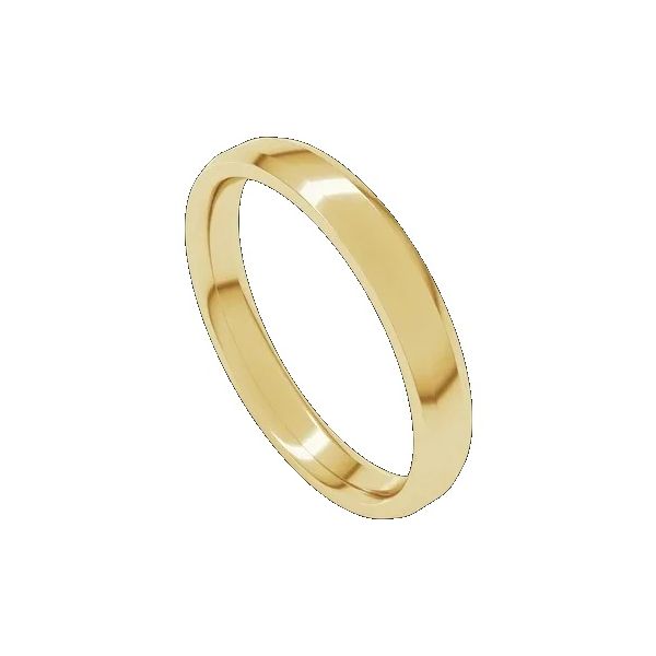 14K Yellow Gold 3mm Wedding Band Image 2 Minor Jewelry Inc. Nashville, TN