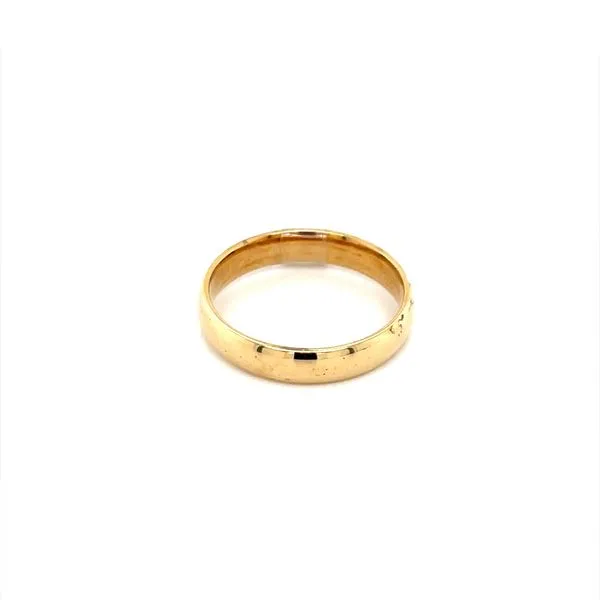 10K Yellow Gold Wedding Band