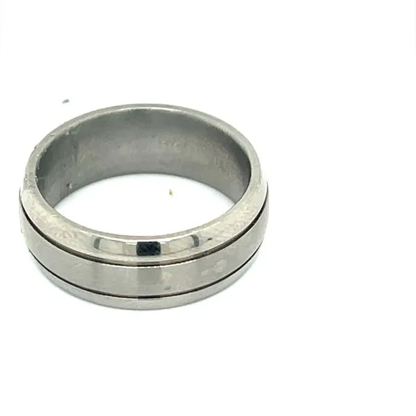 Titanium Wedding Band Image 3 Minor Jewelry Inc. Nashville, TN