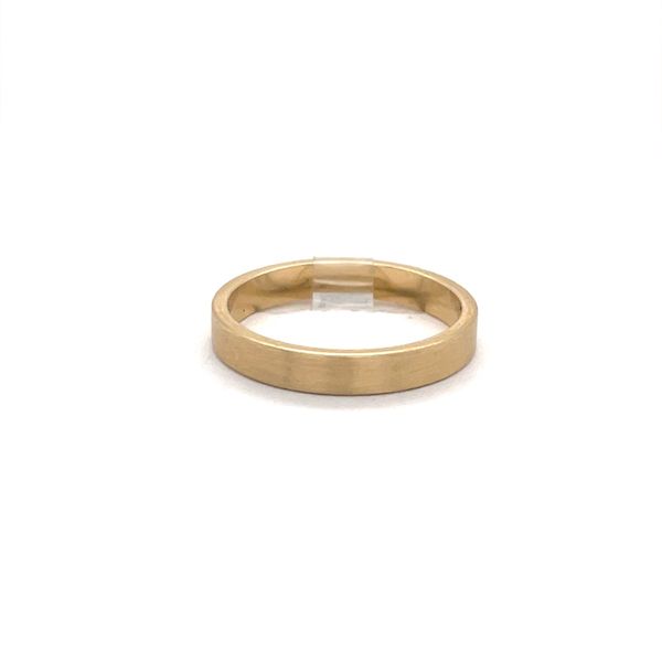 14K Yellow Gold Wedding Band with Satin Finish Minor Jewelry Inc. Nashville, TN