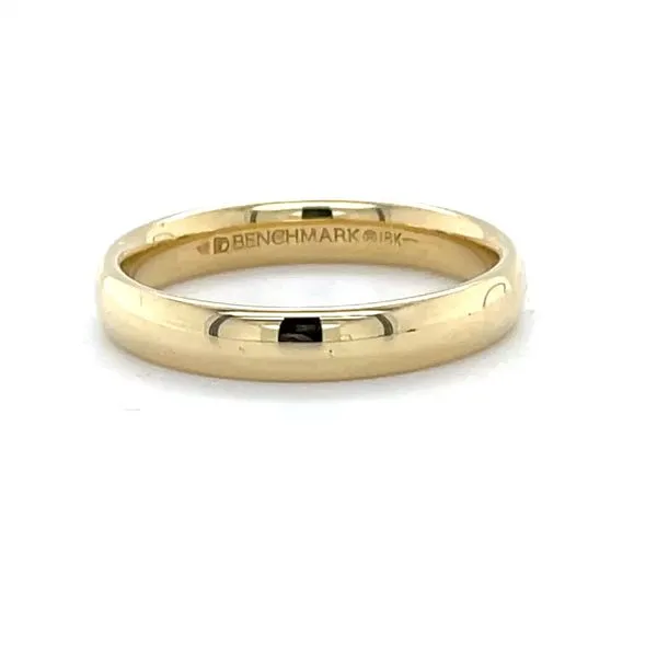 18K Yellow Gold Light Comfort Fit Wedding Band Image 2 Minor Jewelry Inc. Nashville, TN