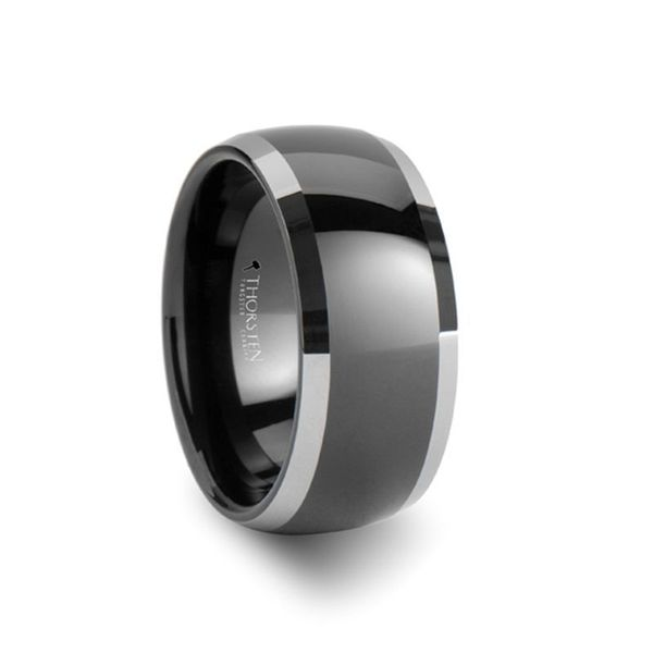 Black Tungsten Polished Band Minor Jewelry Inc. Nashville, TN