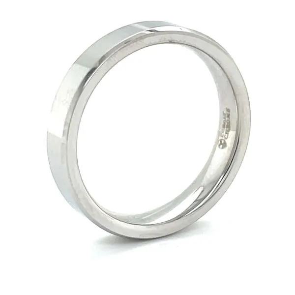 Cobalt Beveled Edge 4mm Band By Thorsten Image 2 Minor Jewelry Inc. Nashville, TN