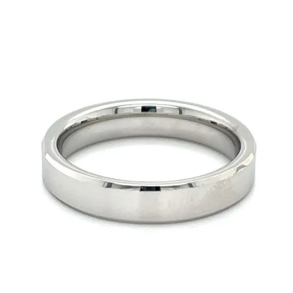 Cobalt Beveled Edge 4mm Band By Thorsten Minor Jewelry Inc. Nashville, TN