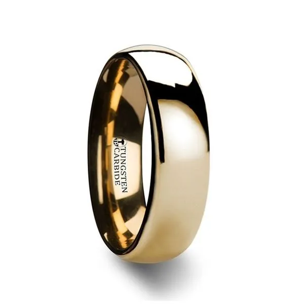 Tungsten Gold Plated Wedding Band Minor Jewelry Inc. Nashville, TN