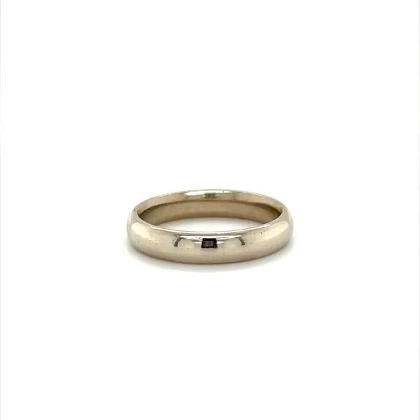 14K White Gold Comfort Fit Half Inside Round Wedding Band Minor Jewelry Inc. Nashville, TN