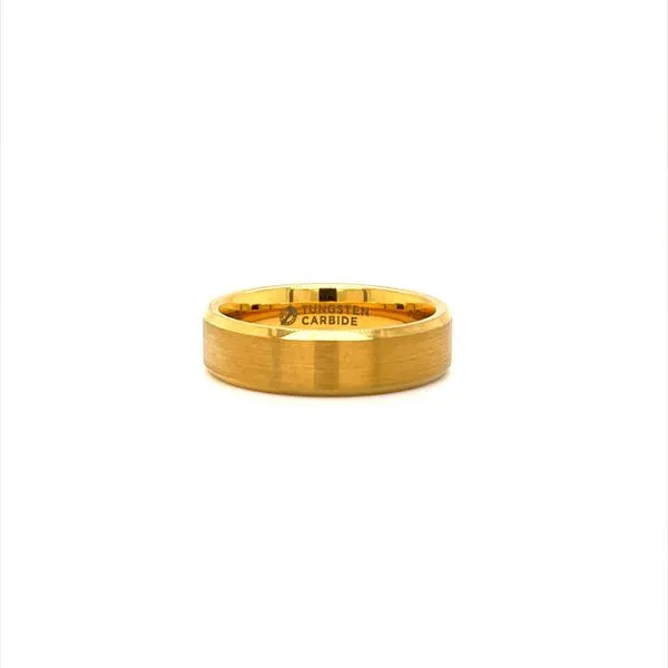 Tungsten Yellow Gold Plated Wedding Band Minor Jewelry Inc. Nashville, TN