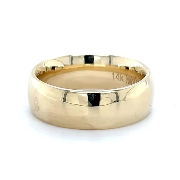 14K Yellow Gold Wedding Band Made by Minor Jewelry Image 2 Minor Jewelry Inc. Nashville, TN