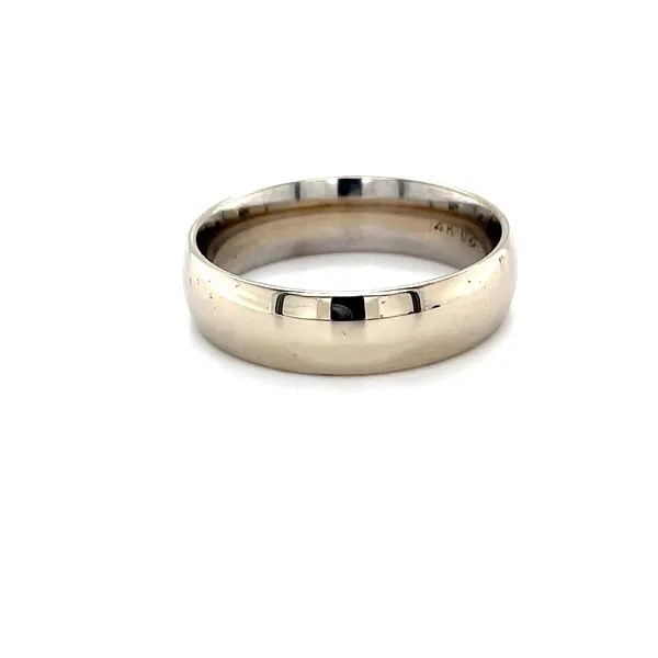 14K White Gold Estate Wedding Band Image 2 Minor Jewelry Inc. Nashville, TN