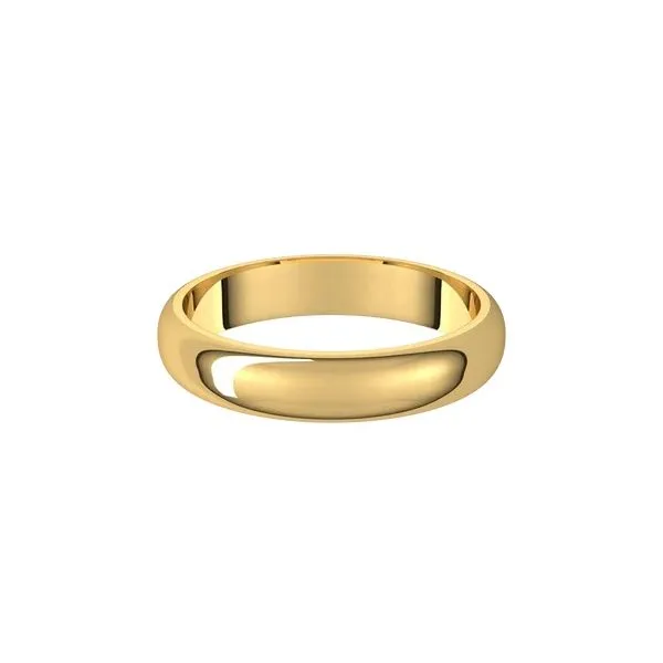 14K Yellow Gold Half Round Wedding Band Minor Jewelry Inc. Nashville, TN