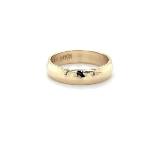 14K Yellow Gold 5mm Wedding Band Image 3 Minor Jewelry Inc. Nashville, TN
