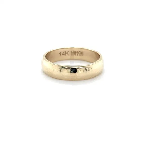 14K Yellow Gold 5mm Wedding Band Minor Jewelry Inc. Nashville, TN