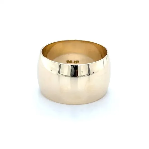 14K Yellow Gold Estate 11.5mm Wedding Band Minor Jewelry Inc. Nashville, TN