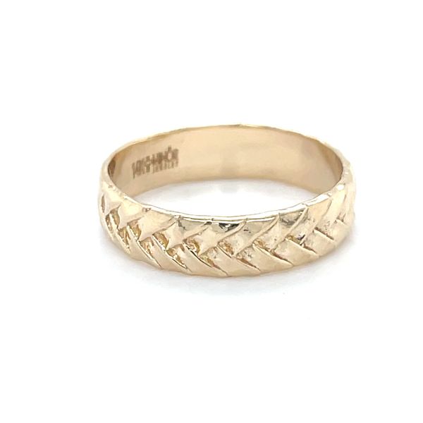 14K Yellow Gold 4.5mm Wedding Band Image 3 Minor Jewelry Inc. Nashville, TN