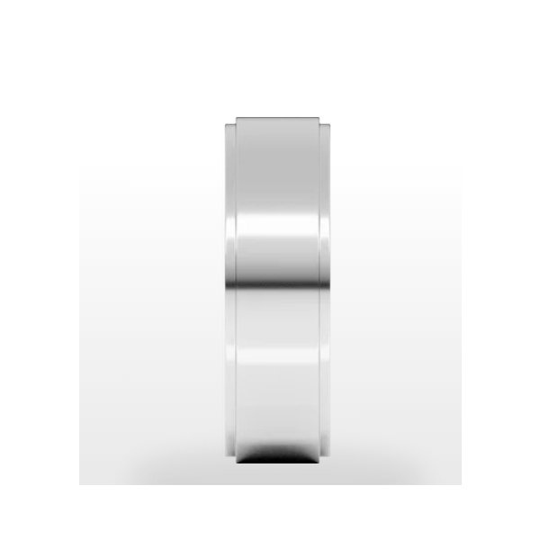 6mm Sterling Silver Flat Edge Band Image 2 Minor Jewelry Inc. Nashville, TN