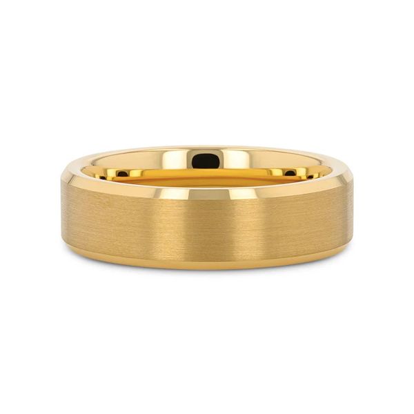 Yellow Gold Plated Tungsten 6mm Wedding Band Minor Jewelry Inc. Nashville, TN