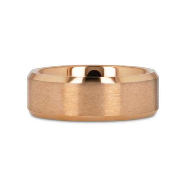 Rose Gold Plated Tungsten 8mm Wedding Band Minor Jewelry Inc. Nashville, TN
