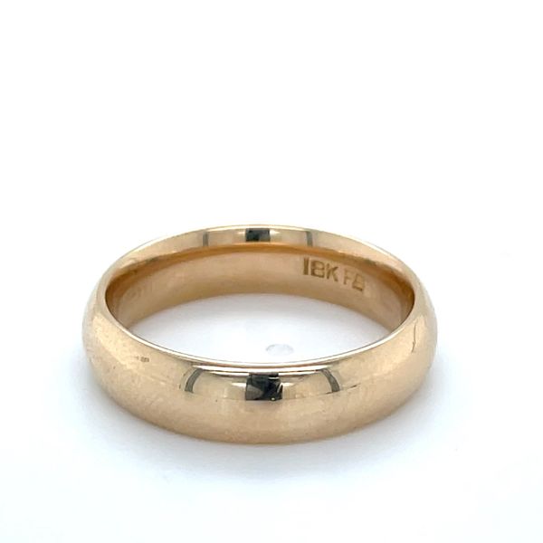 18K Yellow Gold Estate Wedding Band Image 2 Minor Jewelry Inc. Nashville, TN