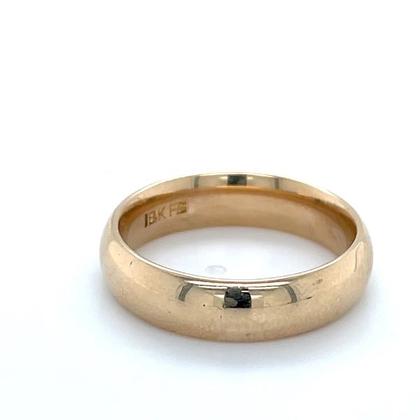 18K Yellow Gold Estate Wedding Band Image 3 Minor Jewelry Inc. Nashville, TN