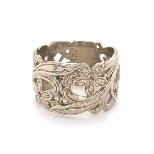 14K White Gold Floral Designed Ring Minor Jewelry Inc. Nashville, TN