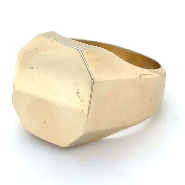 14KY Minor-Made Octagonal Signet Ring Minor Jewelry Inc. Nashville, TN