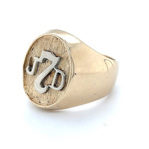 14K Yellow Gold Estate Signet Ring Image 2 Minor Jewelry Inc. Nashville, TN