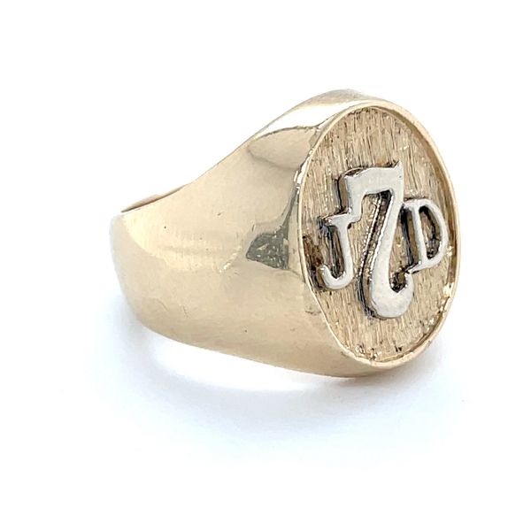 14K Yellow Gold Estate Signet Ring Image 3 Minor Jewelry Inc. Nashville, TN