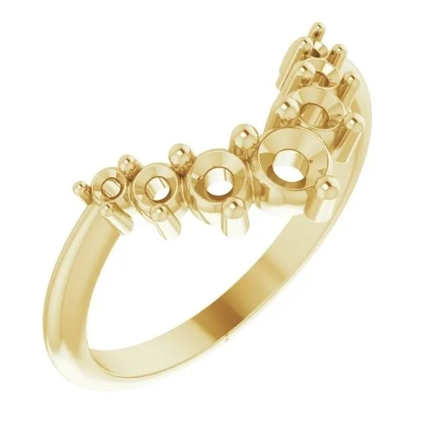 14K Yellow Gold Mounting Image 3 Minor Jewelry Inc. Nashville, TN