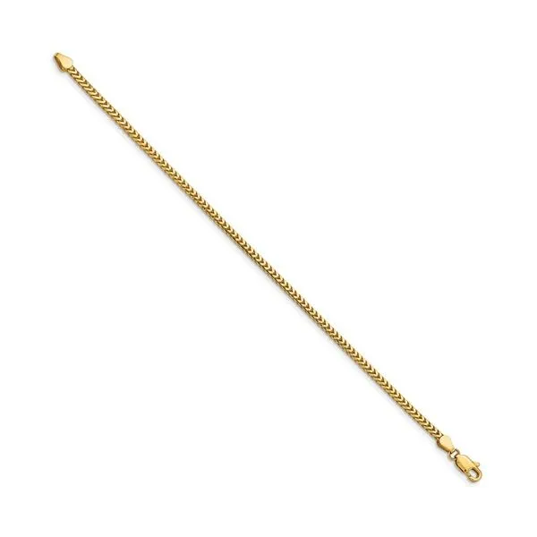 14K Yellow Gold 2.0mm  Franco Chain Image 3 Minor Jewelry Inc. Nashville, TN