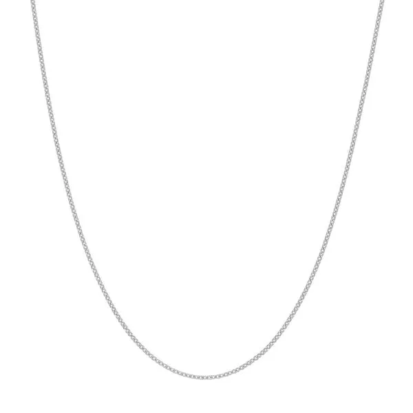 14K White Gold 0.7mm Cable Link Chain Minor Jewelry Inc. Nashville, TN