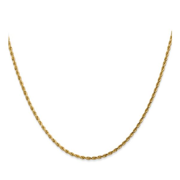 10K Yellow Gold 2mm Rope Chain Minor Jewelry Inc. Nashville, TN
