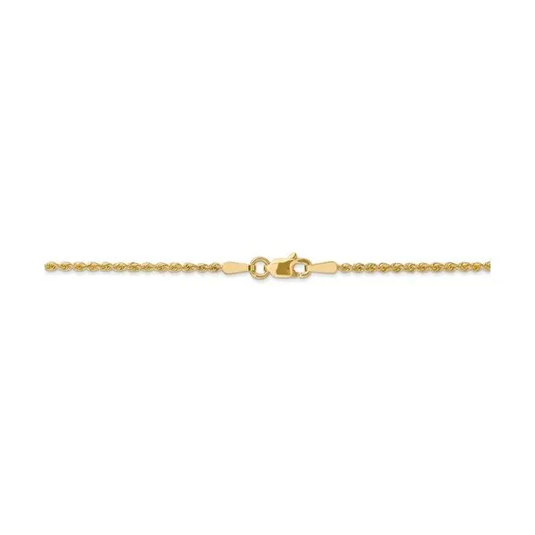 14K Yellow Gold Rope Chain Image 2 Minor Jewelry Inc. Nashville, TN