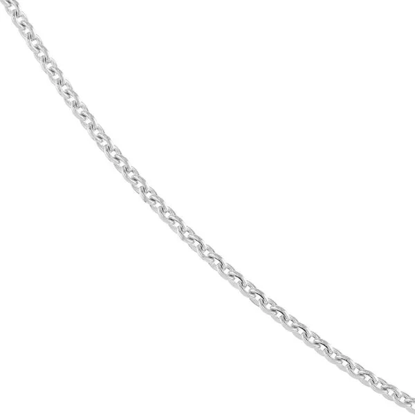 14K White Gold 0.9mm Cable Link Chain Minor Jewelry Inc. Nashville, TN