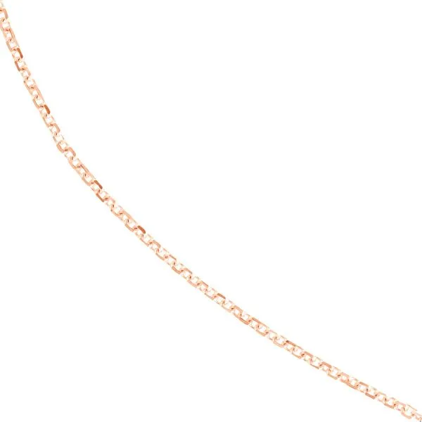 14K Rose Gold 1.05mm Wheat Chain Image 4 Minor Jewelry Inc. Nashville, TN