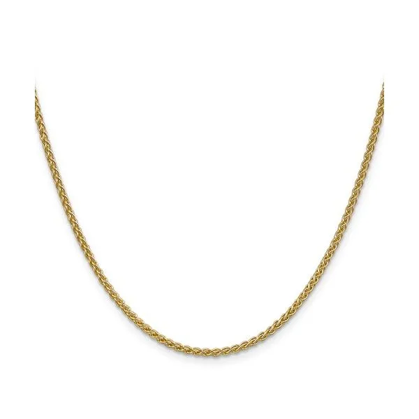 14K Yellow Gold 1.8mm Wheat Chain Image 2 Minor Jewelry Inc. Nashville, TN