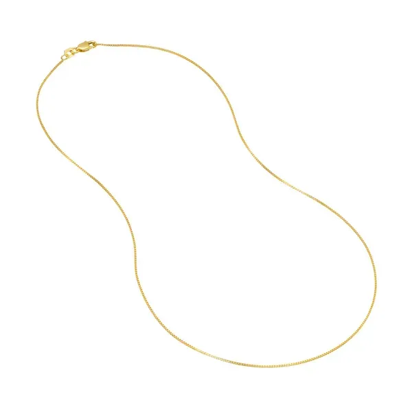 14K Yellow Gold Box Chain Image 3 Minor Jewelry Inc. Nashville, TN