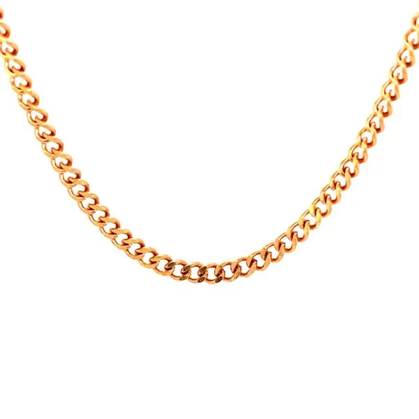 Rose Gold Plated Stainless Steel Chain Image 2 Minor Jewelry Inc. Nashville, TN