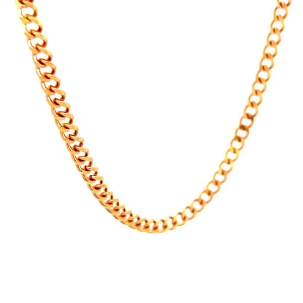 Rose Gold Plated Stainless Steel Chain Image 4 Minor Jewelry Inc. Nashville, TN