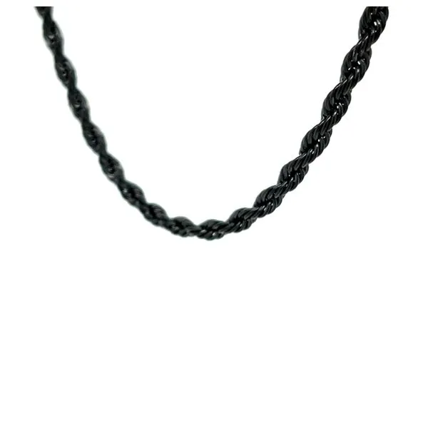 Black Stainless Steel Chain Image 2 Minor Jewelry Inc. Nashville, TN