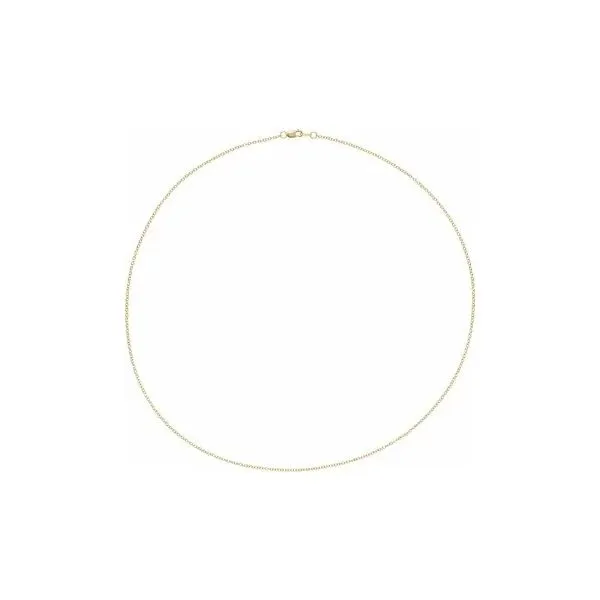 14k Yellow Gold 1.5mm Cable Chain Minor Jewelry Inc. Nashville, TN