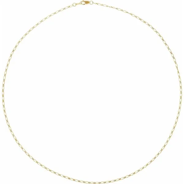 14k Yellow Gold 1.5mm Figaro Chain Minor Jewelry Inc. Nashville, TN