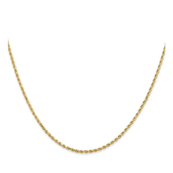 14K Yellow Gold 1.5mm Rope Chain Minor Jewelry Inc. Nashville, TN