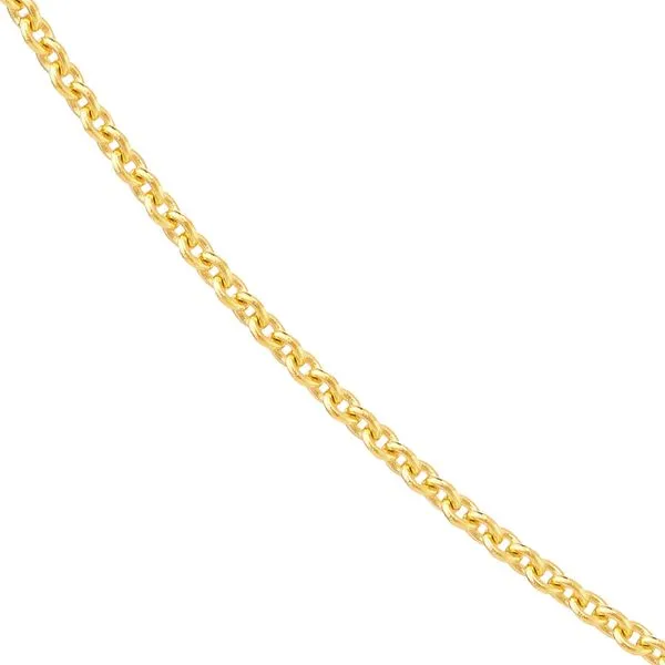 14K Yellow Gold 0.8mm Cable Chain Image 2 Minor Jewelry Inc. Nashville, TN
