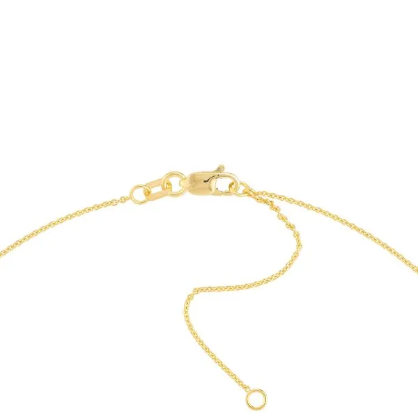 14K Yellow Gold 0.8mm Cable Chain Image 3 Minor Jewelry Inc. Nashville, TN