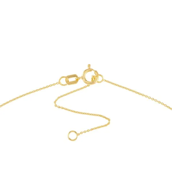 14K Yellow Gold 0.7mm Cable Chain Image 3 Minor Jewelry Inc. Nashville, TN