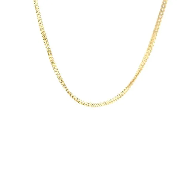 10K Yellow Gold 1.3mm Franco Chain Image 4 Minor Jewelry Inc. Nashville, TN