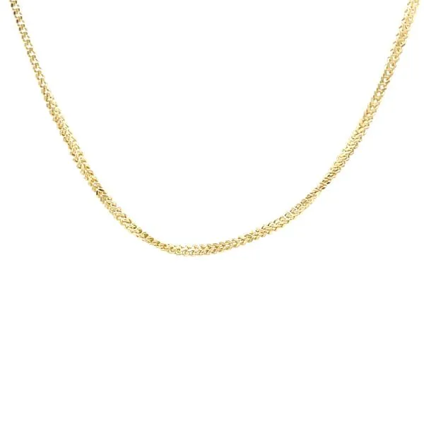 10K Yellow Gold 1.3mm Franco Chain Minor Jewelry Inc. Nashville, TN