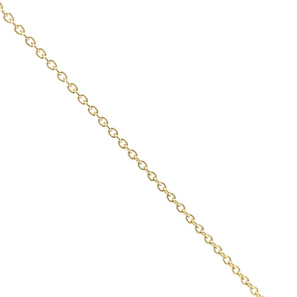 14K Yellow Gold 1.3mm Cable Chain Image 2 Minor Jewelry Inc. Nashville, TN